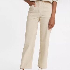Women's Cream Corduroys